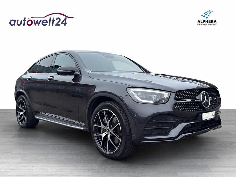 Gebraucht Mercedes GLC300 AMG line 258 PS (189 kW) 2021 Grau Coupé