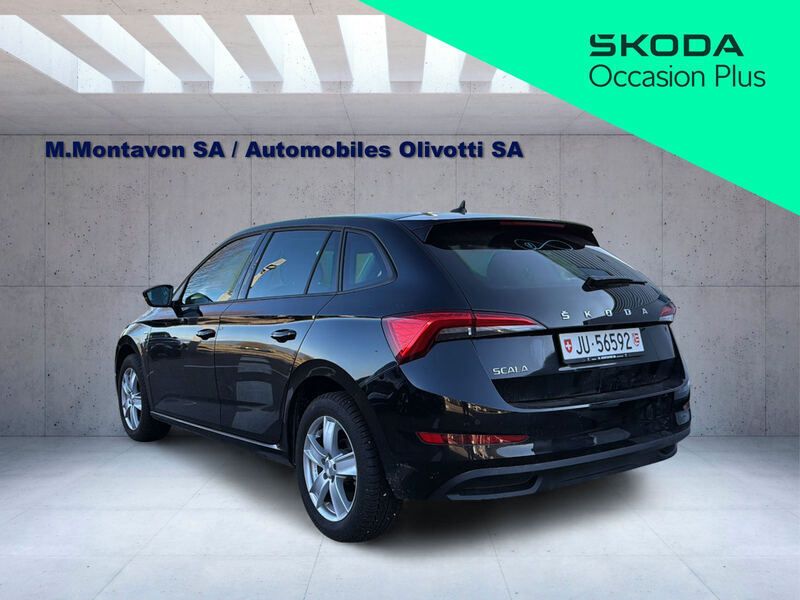 Gebraucht Skoda Scala Tour 110 PS (80 kW) 2023 Schwarz Kleinwagen