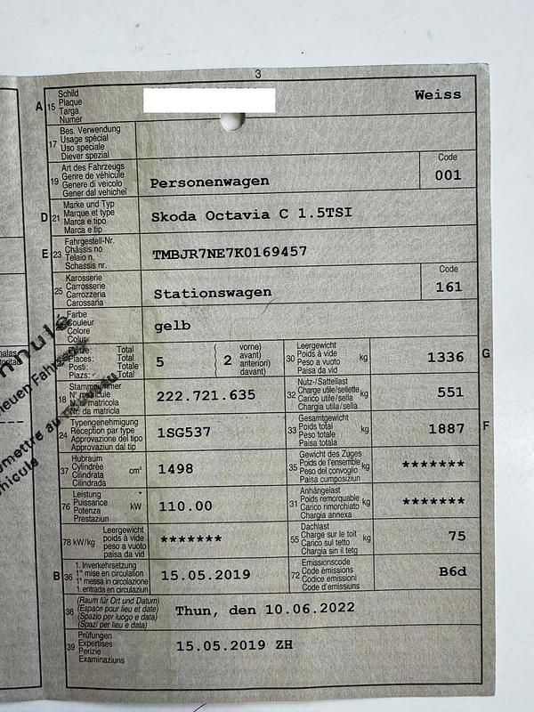 Gebraucht Skoda Octavia Active 150 PS (110 kW) 2019 Kombi