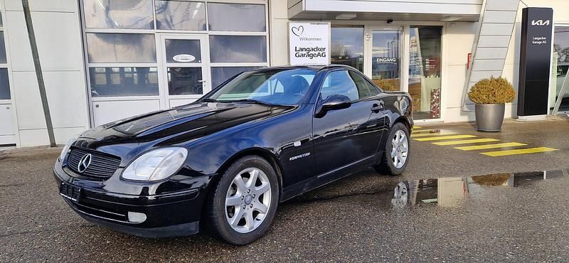 Gebraucht Mercedes SLK230 193 PS (141 kW) 1997 Schwarz Cabrio
