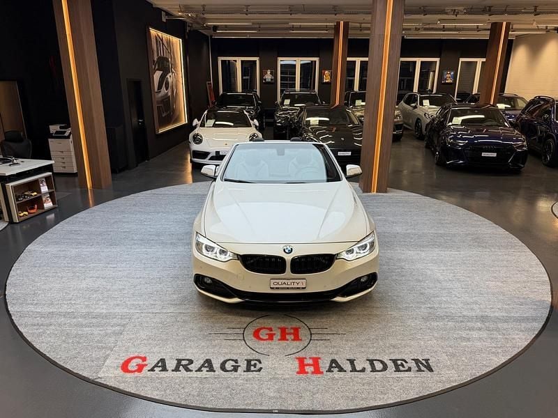 Weiss Gebraucht 2014 BMW 420 Sport Line Cabrio | CHF 20’900 (Etwas zu teuer) - Bild 1/4