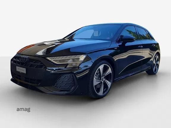 Mythosschwarz metallic Neu 2025 Audi A3 Attraction Limousine | CHF 47’980 (Fairer Preis) - Bild 1/4