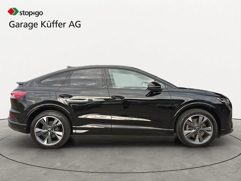 Gebraucht Audi Q4 Sportback e-tron Advanced 219 kW (299 PS) 2023 Schwarz SUV