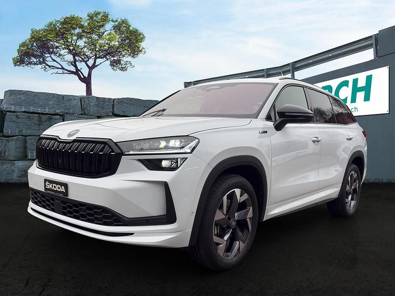 Weiss Neu 2025 Skoda Kodiaq SportLine SUV | CHF 66’340 - Bild 1/4