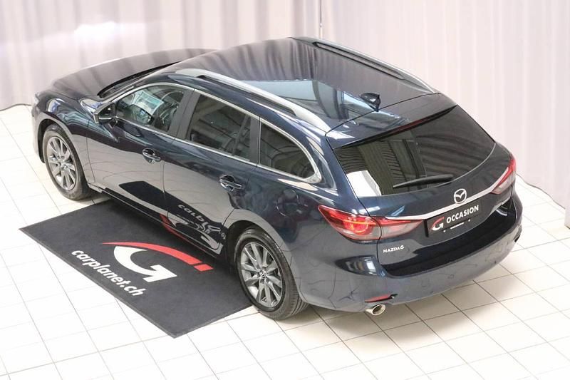 Gebraucht Mazda 6 Exclusive-Line 194 PS (142 kW) 2021 Blau Kombi