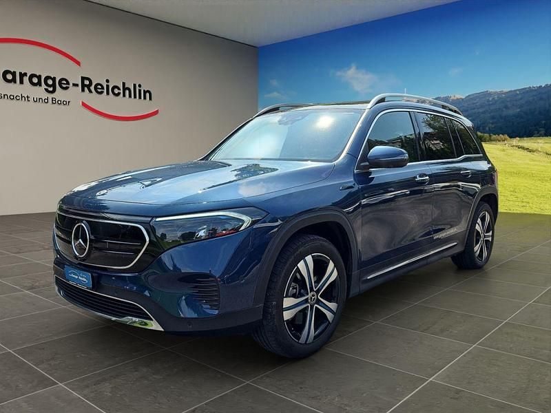 Blau Gebraucht 2022 Mercedes EQB300 Electric Art SUV | CHF 42’900 (Superpreis) - Bild 1/4