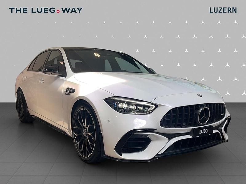Gebraucht Mercedes C63S AMG AMG 476 PS (350 kW) 2024 Weiss Limousine