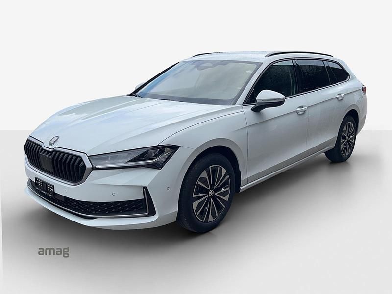Purity weiss, uni Gebraucht 2024 Skoda Superb Selection Kombi | CHF 43’900 - Bild 1/4