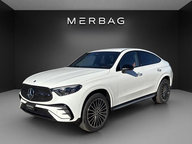 Neu Mercedes GLC300 313 PS (230 kW) 2025 Weiss Coupé