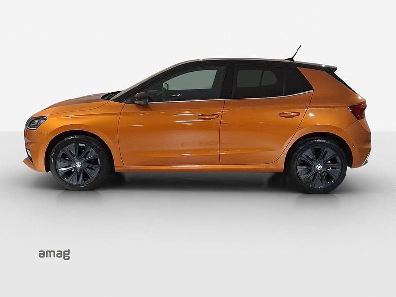 Gebraucht Skoda Fabia Style 150 PS (110 kW) 2023 Phoenix orange/schwarzes dach Kleinwagen
