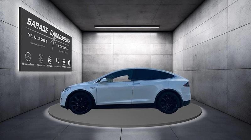 Gebraucht Tesla Model X 386 kW (525 PS) 2017 Weiss SUV
