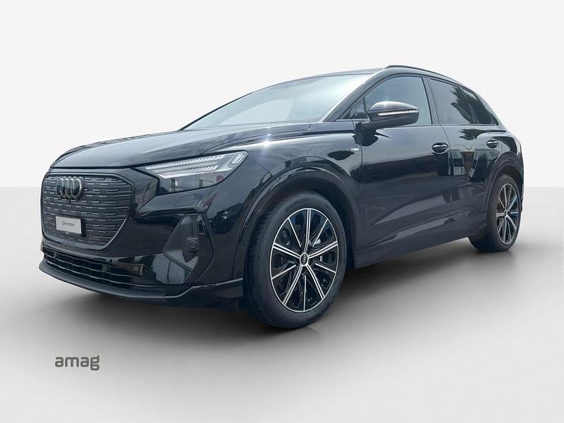 Mythosschwarz metallic Gebraucht 2025 Audi Q4 e-tron Ambiente SUV | CHF 57’550 (Guter Preis) - Bild 1/4