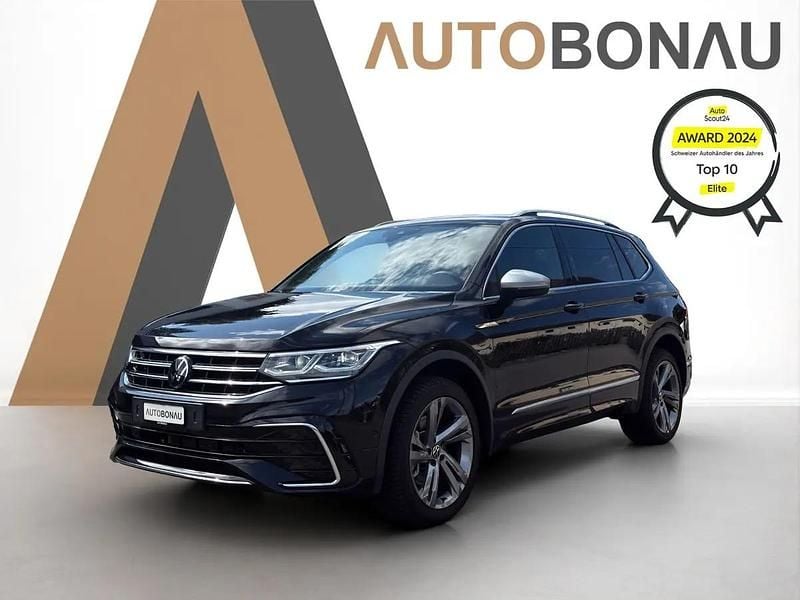 Schwarz Gebraucht 2025 VW Tiguan Allspace R-line SUV | CHF 39’949 (Superpreis) - Bild 1/4