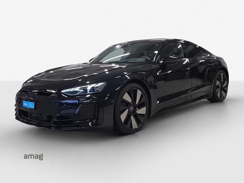 Mythosschwarz metallic Gebraucht 2021 Audi e-tron GT quattro Sport Limousine | CHF 54’900 (Guter Preis) - Bild 1/4