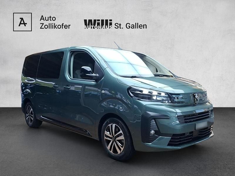 Neu Peugeot Traveller Business-Line 180 PS (132 kW) 2026 Grün Van / Kleinbus