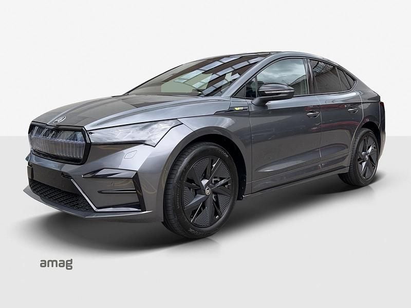 Graphite grau, metallic Gebraucht 2023 Skoda Enyaq iV RS SUV | CHF 42’890 (Teuer) - Bild 1/4