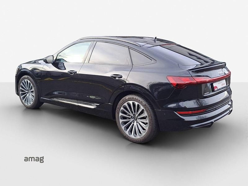 Gebraucht Audi e-tron Sportback S-Line 300 kW (408 PS) 2020 Mythosschwarz metallic SUV