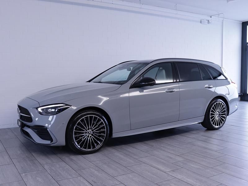 Neu Mercedes C220 AMG line 220 PS (161 kW) 2025 Grau Kombi