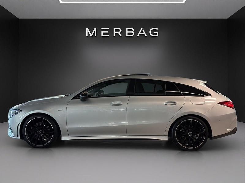 Gebraucht Mercedes CLA200 Shooting Brake AMG line 163 PS (119 kW) 2022 Silber Kombi