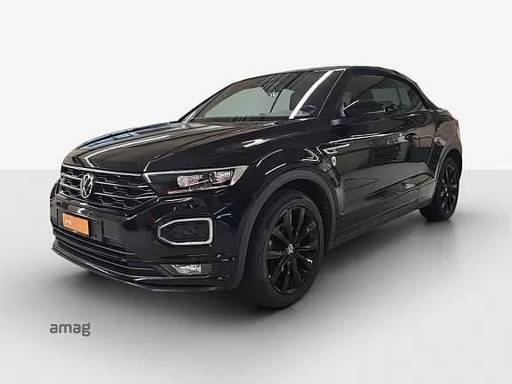 Deepblack perleffekt Gebraucht 2021 VW T-Roc Cabriolet R-line Cabrio | CHF 28’490 (Etwas zu teuer) - Bild 1/4