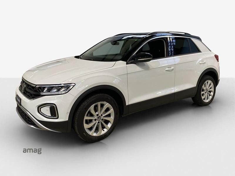 Gebraucht VW T-Roc Life 150 PS (110 kW) 2022 Pure white  schwarz SUV