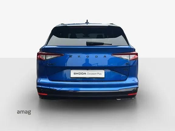 Gebraucht Skoda Enyaq iV SportLine 194 kW (265 PS) 2021 Race blau, metallic SUV