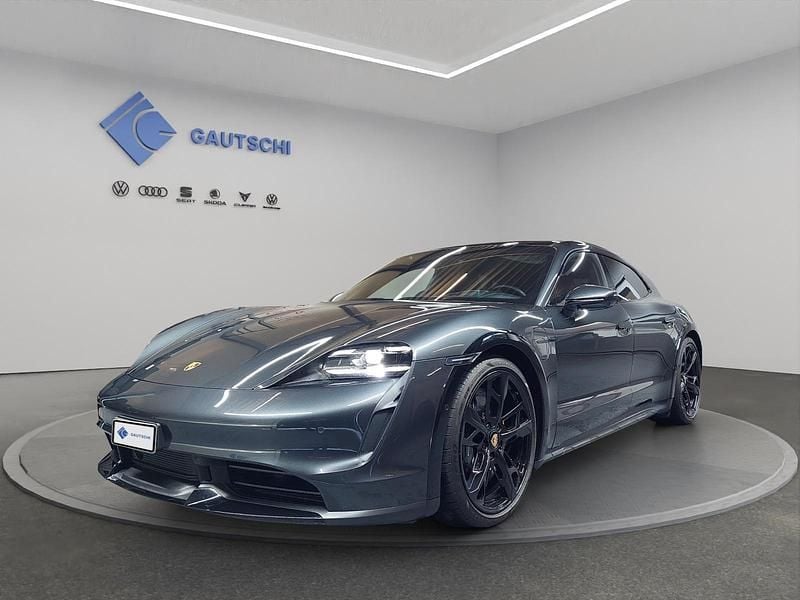 Grau Gebraucht 2022 Porsche Taycan Turbo S Cross Turismo Limousine | CHF 99’800 (Superpreis) - Bild 1/4