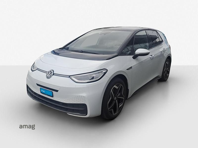 Blanc glacier métalliséenoir Gebraucht 2021 VW ID.3 Pro Performance Kleinwagen | CHF 22’490 (Fairer Preis) - Bild 1/4