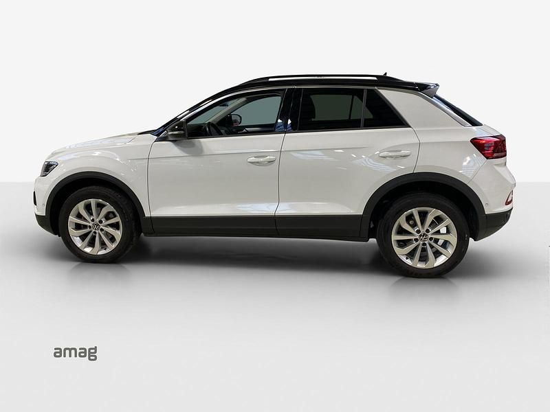Gebraucht VW T-Roc Life 150 PS (110 kW) 2022 Pure white  schwarz SUV