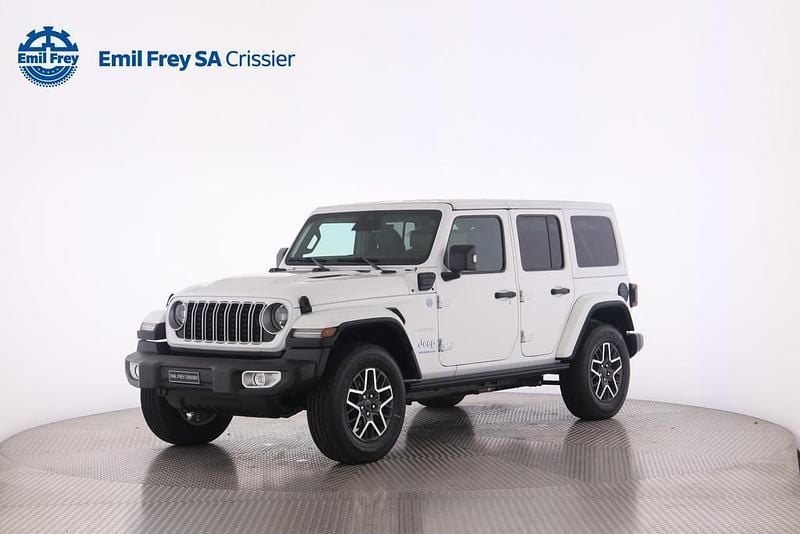 Neu Jeep Wrangler Sahara 381 PS (280 kW) 2025 Weiss SUV