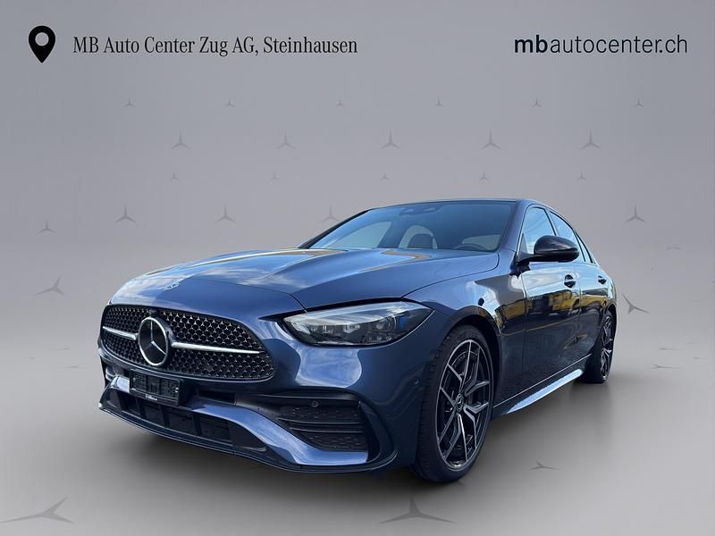 Blau Gebraucht 2025 Mercedes C220 AMG line Limousine | CHF 62’800 - Bild 1/4