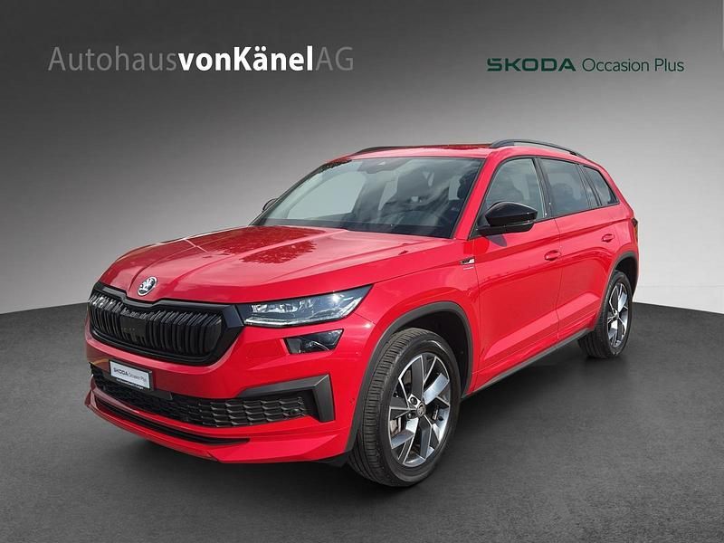 Rot Gebraucht 2024 Skoda Kodiaq SportLine SUV | CHF 46’950 (Fairer Preis) - Bild 1/4