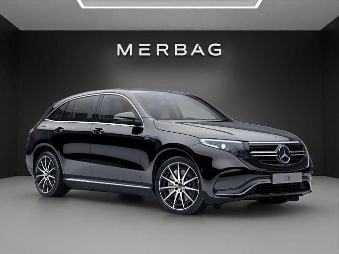Gebraucht Mercedes EQC400 300 kW (408 PS) 2021 Schwarz SUV