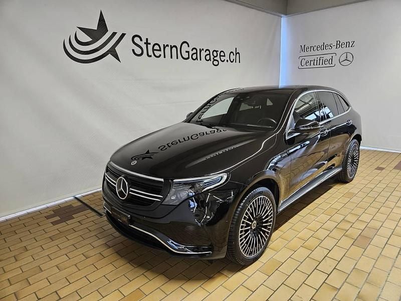 Schwarz Gebraucht 2021 Mercedes EQC400 AMG line SUV | CHF 39’000 (Teuer) - Bild 1/4