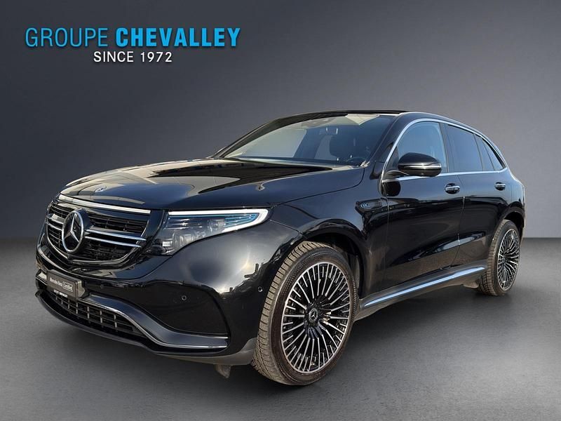 Gebraucht Mercedes EQC400 AMG line 300 kW (408 PS) 2021 Schwarz SUV