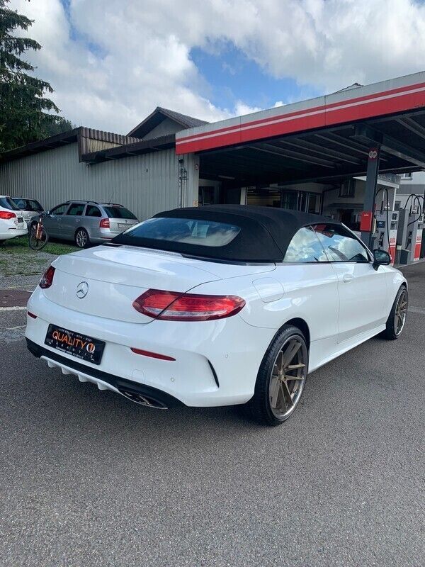 Gebraucht Mercedes C200 AMG line 184 PS (135 kW) 2017 Cabrio