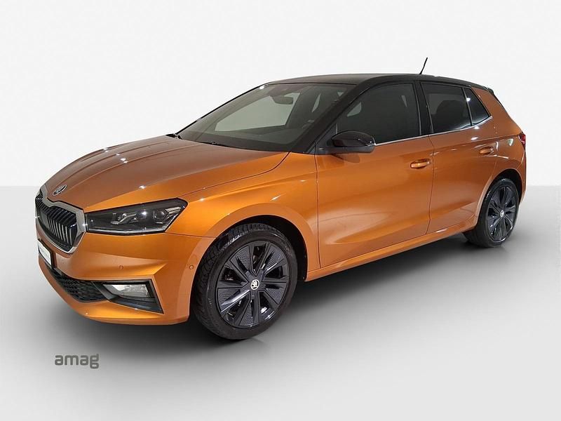Phoenix orange/schwarzes dach Gebraucht 2023 Skoda Fabia Style Kleinwagen | CHF 21’444 (Guter Preis) - Bild 1/4