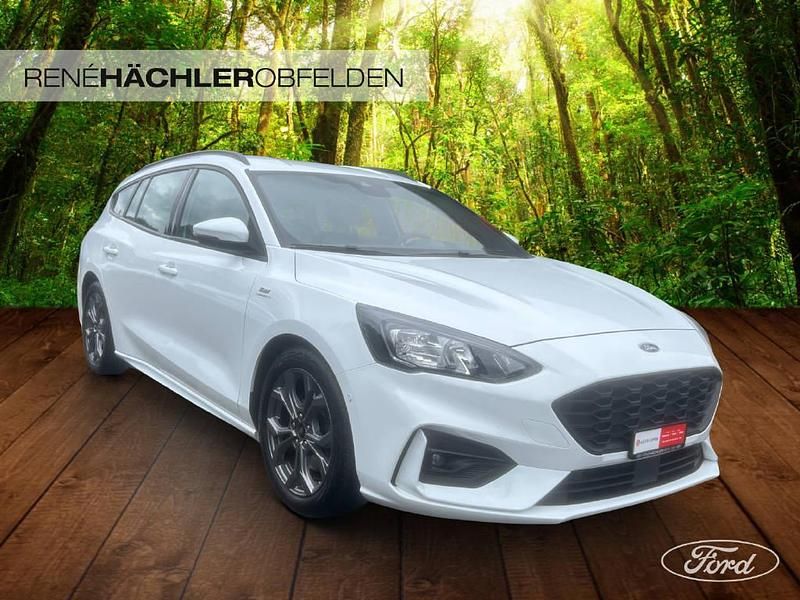 Gebraucht Ford Focus ST-Line 125 PS (91 kW) 2020 Weiss Kombi