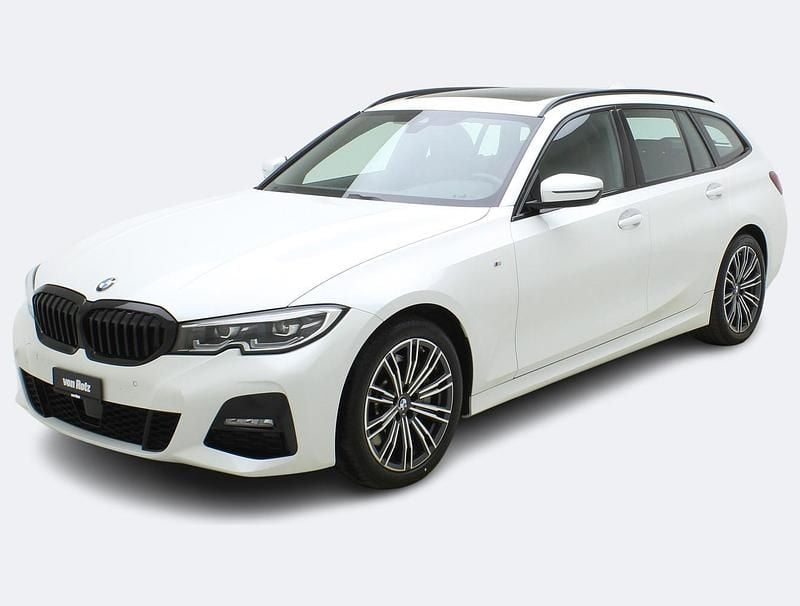 Weiss Gebraucht 2022 BMW 330 M Sport Kombi | CHF 35’890 (Fairer Preis) - Bild 1/4