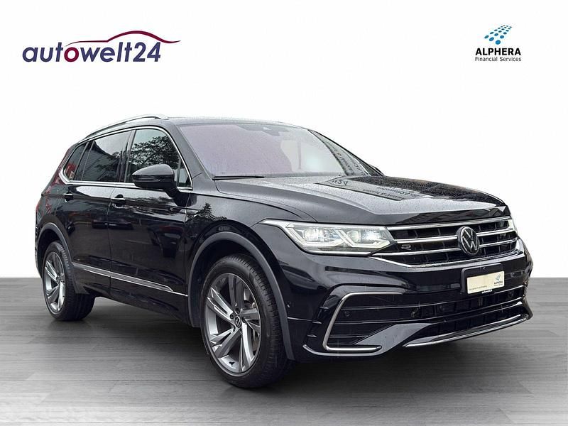 Gebraucht VW Tiguan Allspace R-line 200 PS (147 kW) 2023 Schwarz SUV