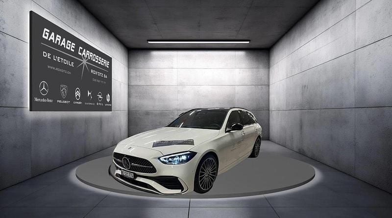 Gebraucht Mercedes C200 204 PS (150 kW) 2024 Weiss Kombi