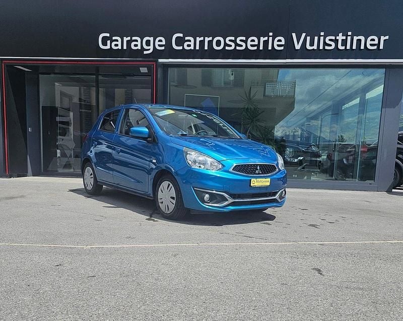 Gebraucht Mitsubishi Space Star 71 PS (52 kW) 2016 Blau Limousine