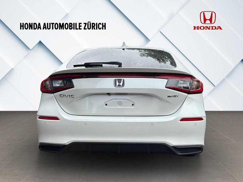 Neu Honda Civic Elegance 184 PS (135 kW) 2025 Weiss Limousine