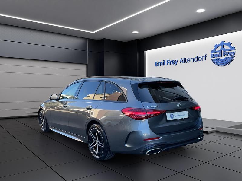 Neu Mercedes C220 AMG line 197 PS (144 kW) 2025 Grau Kombi