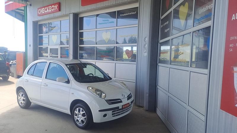 Gebraucht Nissan Micra Acenta 88 PS (64 kW) 2004 Weiss Kleinwagen