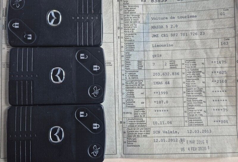 Gebraucht Mazda 5 145 PS (106 kW) 2006 Van / Kleinbus