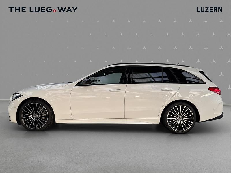 Neu Mercedes C220 197 PS (144 kW) 2025 Weiss Kombi