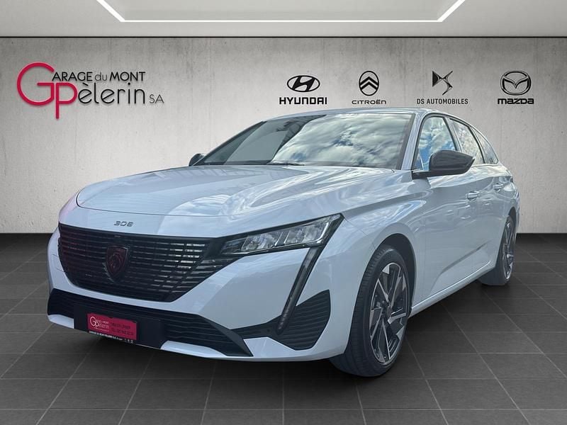 Neu Peugeot 308 SW Allure 130 PS (95 kW) 2025 Weiss Kombi