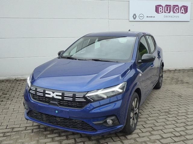 Neu Dacia Sandero Journey 91 PS (66 kW) 2025 Blau Limousine