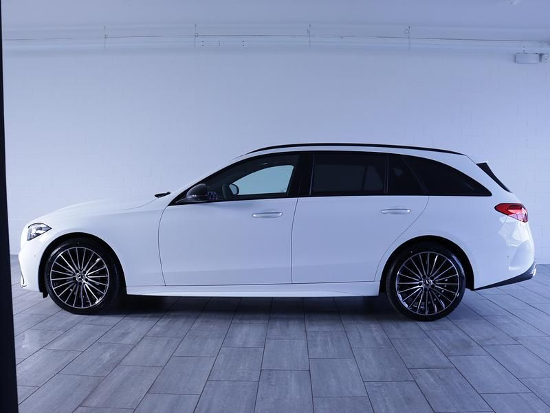 Gebraucht Mercedes C220 AMG line 197 PS (144 kW) 2025 Weiss Kombi
